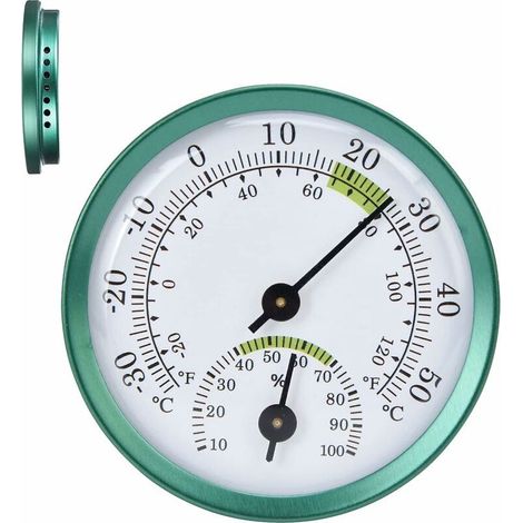 Innen-/Außenthermometer, Wand- oder Oberflächentemperaturanzeige, Pool- und dekoratives Wandtemperaturdisplay für den Innenbereich, 5813 mm (1/5)