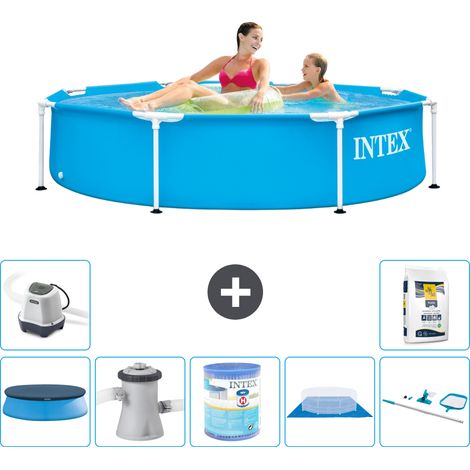 Intex Piscine Tubulaire Ronde - 244x51 cm - 8-pièces  S41437 (1/5)