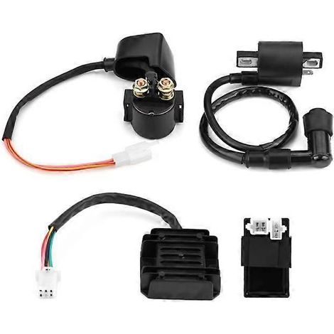 Bobine d'allumage/bobine CDI/redresseur/régulateur de tension/électrovanne pour motos tout-terrain/quads 150cc/250cc (1/4)