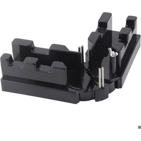Boîte À Onglets - Coupe Et Mesure Précise - Pince Réglable 85 À 180 Degrés - Pour Plinthes - 1 Pièce (1/5)