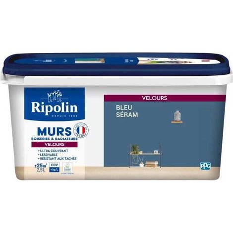Ripolin Innenwandfarbe Blau 2,5 L
