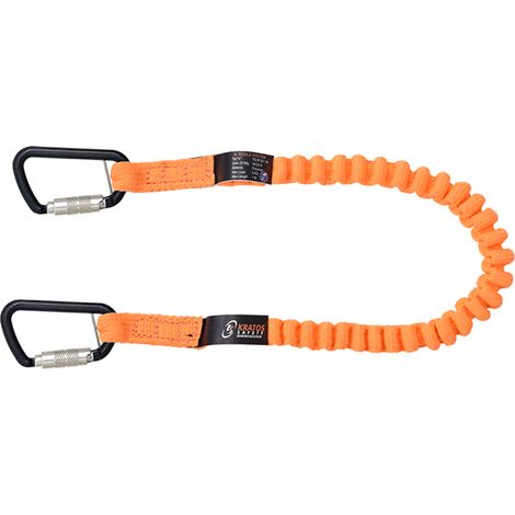 Lenza elastica con 2 connettori integrati per il collegamento di utensili - 1 m - TS9000106
