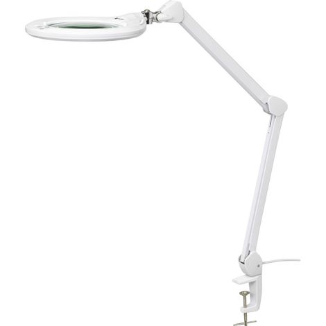 TOOLCRAFT TO-7427319 LED-Lupenleuchte mit Klemme 1160 lm 178 mm (7") Vergrößerungsfaktor=1.75 x 17.8 (1/5)