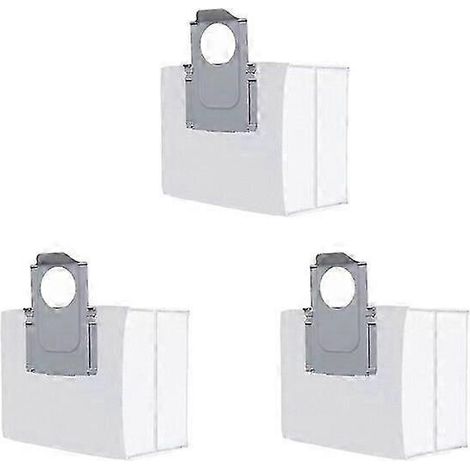 Sacs à poussière pour aspirateurs robots Roborock S7 Maxv / S7 Maxv Plus / S7 Maxv Ultra / G10s - Accessoires pour balais à tapis (3 pièces) (1/5)