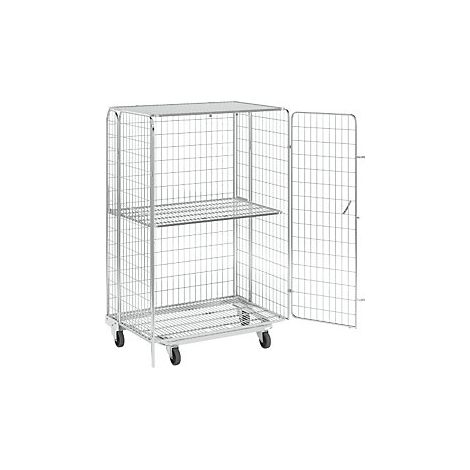 kaiserkraft Rollcontainer a doppio sportello 5 lati (1/2)