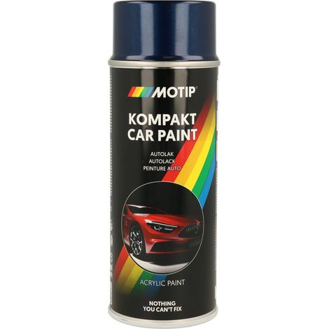 PEINTURE ACRYLIQUE KOMPAKT 53904 BLEU METALLISE 400ML MOTIP