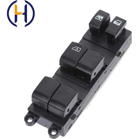 Ceci s'applique aux commandes de lève-vitres Nissan 25401-2FJ0B et 254012FJ0B, permettant de monter et descendre les vitres électriques. Du côté conducteur, toutes les vitres du véhicule sont commandé