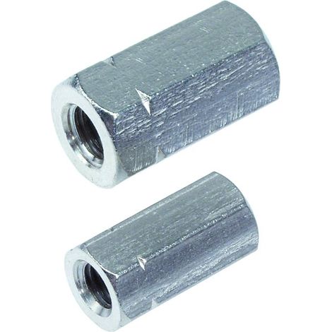 Dado di accoppiamento zincato M-6 - 987 6 ZN
