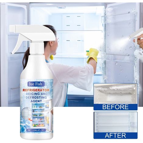 Dégivreur Réfrigérateur - Déglaceur Congélateur - Agent Anti-givre pour Dépôt de Glace - 120 ml (1/5)