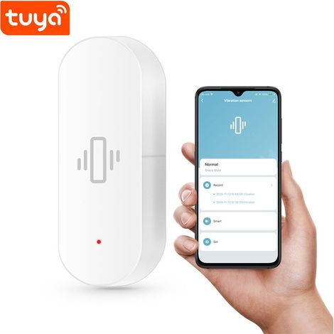Tuya Sensore di Vibrazione Smart WiFi