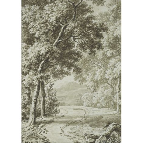 Art for the Home Outdoor Leinwandbild Garten Wanddeko - Wald - 70x50cm (1/4)