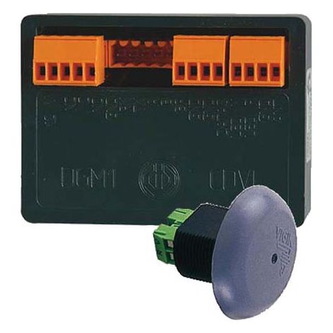 Centrale VIGIK® 1 porte DGM1 – Alimentation 12V AC/DC – Capacité jusqu'à 200 badges – Installation simple avec borniers débrochables