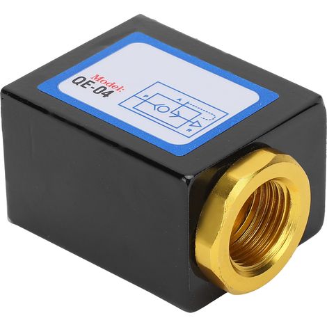 Soupape d'échappement rapide G1/2, interrupteur de commande pneumatique, équipement, fournitures industrielles en alliage QE-04 (1/5)