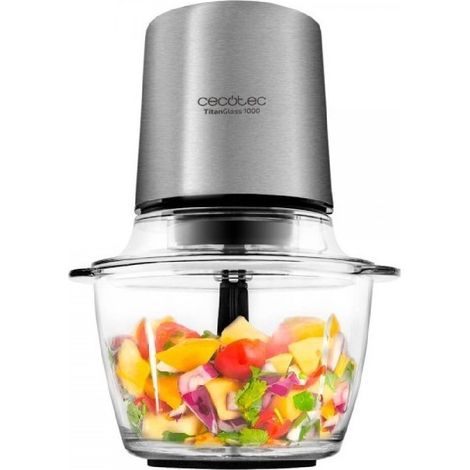Cecotec Tritatutto elettrico TitanGlass 1000