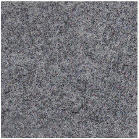 Adnauto – Moquette de sol en rouleau acoustique 1500x700mm – Épaisseur 3mm – Couleur gris cendre – Pour espaces confinés