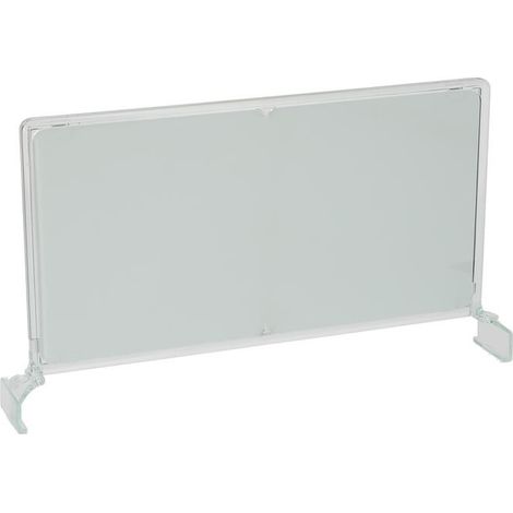 Legrand – Plaque de signalisation d'évacuation verticale – Indice de protection IP43 – Pour éclairage par la tranche BAES et LSC