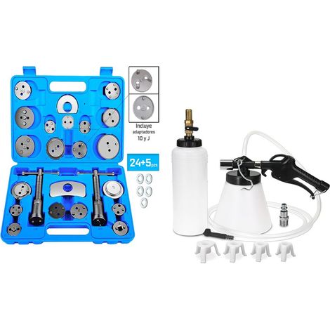 KIT REPOSICIONADOR FRENOS + SANGRADOR FRENOS