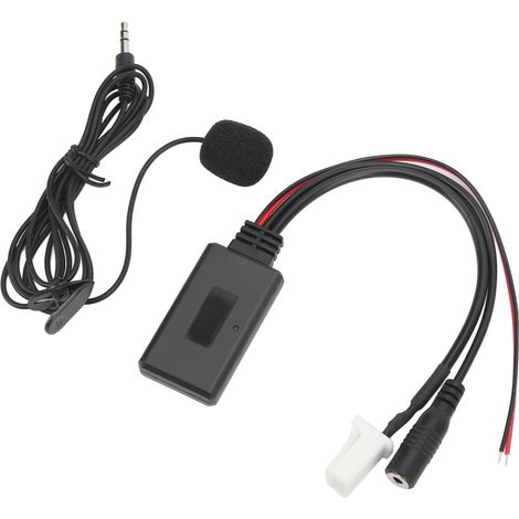 Adaptateur Bluetooth Voiture avec Microphone Mains Libres pour Suzuki SX4 Grand Vitara 2007-2010, Câble Audio (1/5)