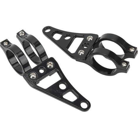 Support de fixation pour phare de moto (jeu de 2 pièces) pour supports de phare de fourche avant de 41 mm (1/3)