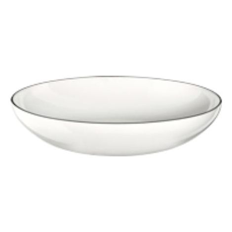 ASA Pasta-/Suppenteller, ligne noire with black line