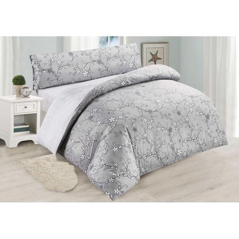 Juego de Funda Nordica 100% Microfibra de Poliester Suave 3 Piezas - Juego de Funda Edredónes, bajera y Funda de Almohada Cama 90, 135, 150 (1/5)