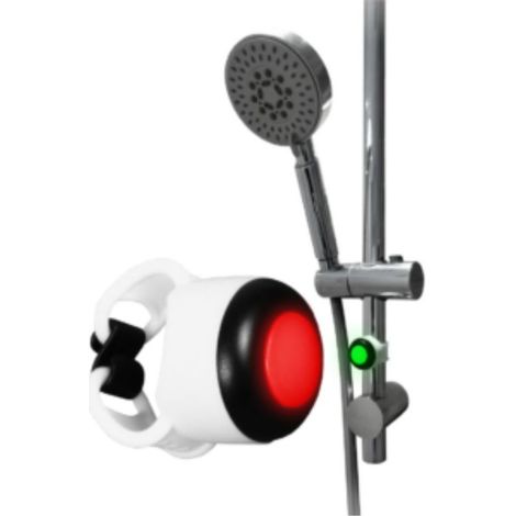 Minuteur de douche LED avec changement de couleur – Économie d'eau et d'énergie – Installation rapide avec bracelet silicone – Arrêt automatique après 12 mn – Ecosavers
