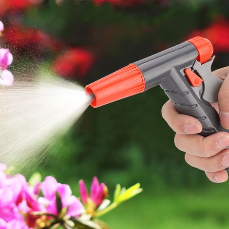 Pulvérisateur à main pour tuyau d'arrosage, tête d'irrigation avec raccord de tuyau (1/5)