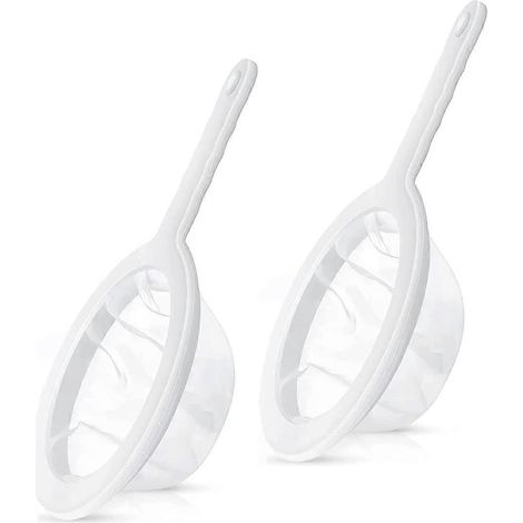 stuks nylon fijnmazige zeef met handvat, voor het filteren van sap, melk, mede en andere keukenproducten (100x200 mesh) (1/5)