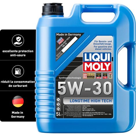 Liqui Moly Longtime High Tech huile moteur 5W-30 5 litres