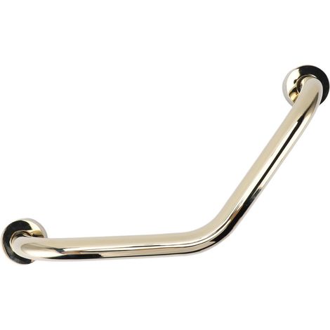 17-Zoll-Duschhaltegriff – Rutschfester Sicherheitshandlauf aus Edelstahl für Badezimmer (Toilette und Badewanne) – Gold (1/5)