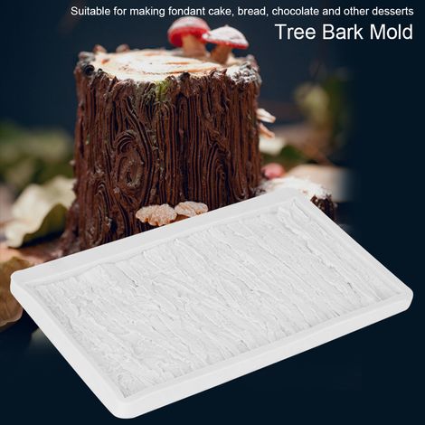 Silikon-Kuchenform in Baumrindenform, DIY-Backwerkzeug für Fondant, Brot, Desserts, kreative Backform. (1/5)