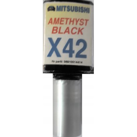 Reparación de arañazos en pintura para Mitsubishi X42 color negro amatista, 10 ml ARA (1/5)