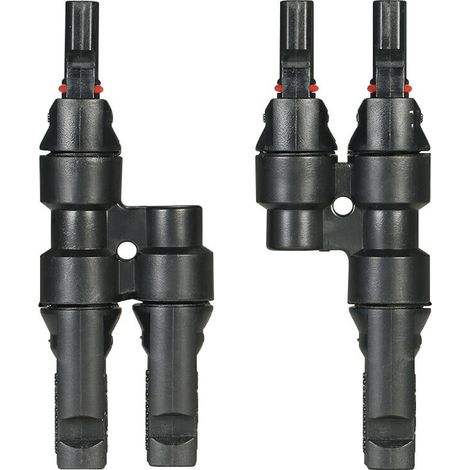 T connector MC4 solar connector waterproof three-way connector (1/5)