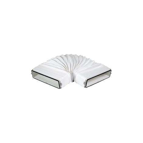 Coude angle variable rectangulaire 55x110 plastique a joint - CAV 55X110 J - 460064 ATLANTIC - 460064
