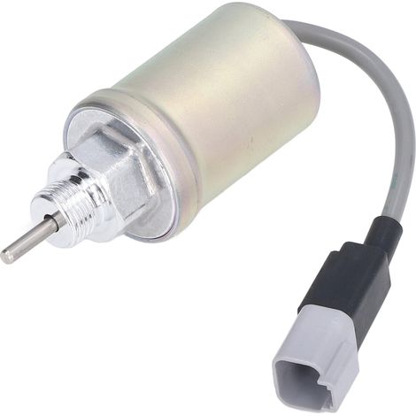 Électrovanne de coupure de carburant 24V, électrovanne d'arrêt moteur U85206452, compatible avec Perkins HL403C-15. (1/5)