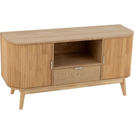 Meuble TV en Bois "Alta" 120cm Naturel
