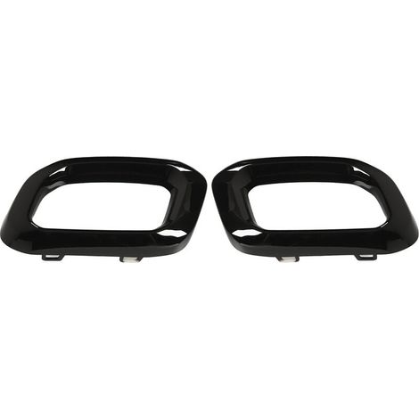 Embouts d'échappement pour Benz GLC GLE Classe GLS X253 C253 W167 V167 C167 X167 AMG Line 2020-2023 Noir brillant (1/5)