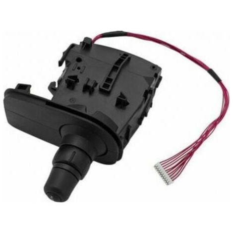 Interruptor de intermitentes 8201590638. Repuesto para Renault Clio MK3, Modus, Kangoo - Negro.