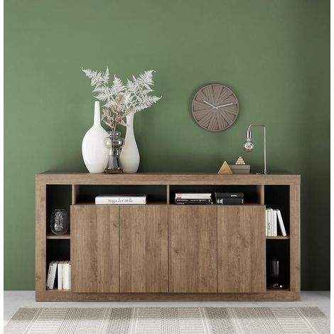 Madia 4 ante linea Verona finitura Rovere Mercure (1/4)