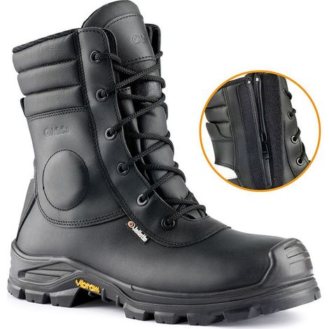 Scarponi antinfortunistici Jallatte Jalarcher SAS S3 CI HI HRO SRC - 45 - Nero