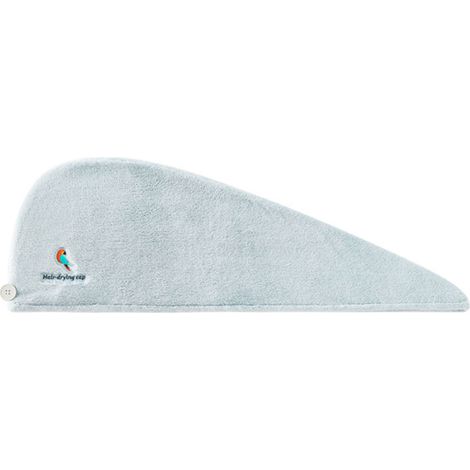 Schnelltrocknendes Haar- und Badetuch, verstellbare Größe, weich und komfortabel für Damen, hellblau (1/5)