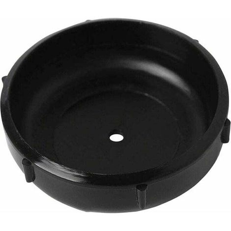 50 piezas de protectores deslizantes para mesas y sillas, patas angulares redondas, XU, de plástico, para jardín, hierro, para mesas y sillas de exterior, color negro - KZQ (1/4)