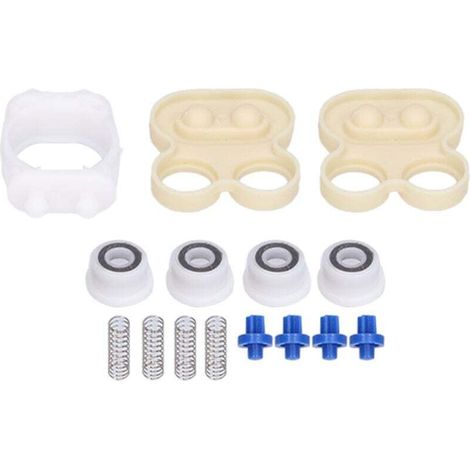 Accessoire de pompe à membrane, pièces de pulvérisateur électrique agricole, comprend un diaphragme, une vanne à tiroir de pompe et un kit de siège (1/4)