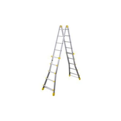 C SCALA TELESCOPICA DL 81/08  4+4GR SIMPLY-SKOPIKA