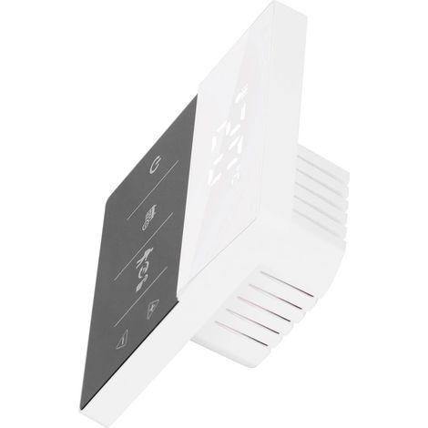 HY609WIFI-WE WLAN-Wandthermostat, Heizungstemperaturregler 110–250 V, Schwarz und Weiß (1/5)
