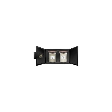 Woodwick - candle gift set fireside linen 2750g
