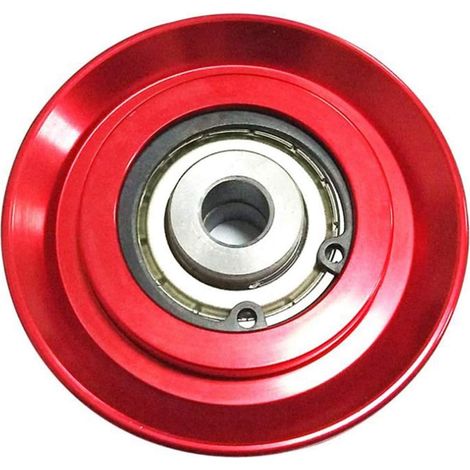 Équipement de forme physique de forme physique de corde de poulie résistante de levage universelle en aluminium de 73 mm pour la poulie de Camping d'escalade (1/4)