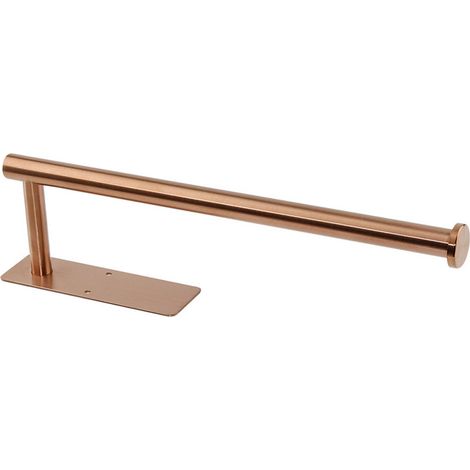 Porte-Rouleau Essuie-Tout Murale - Acier Inoxydable - Sans Perçage - Pour Salle De Bain Et Cuisine - 1 Pièce (1/5)