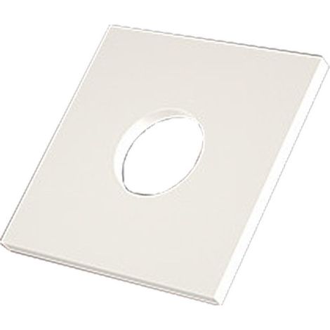 Rondelle Carrée nylon naturel M22X70X6