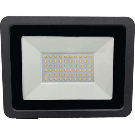 Mini Faro Proiettore Esterno 20w Faretto Nero Ultra Sottile Slim IP65 FE72-20WLuce Fredda 6400k (1/4)
